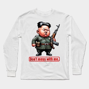 A Mischievous Boy from North Korea Long Sleeve T-Shirt